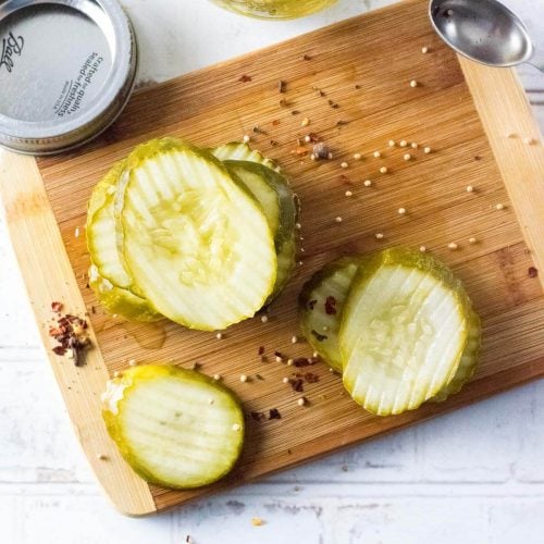 Refrigerator dill pickles recipe