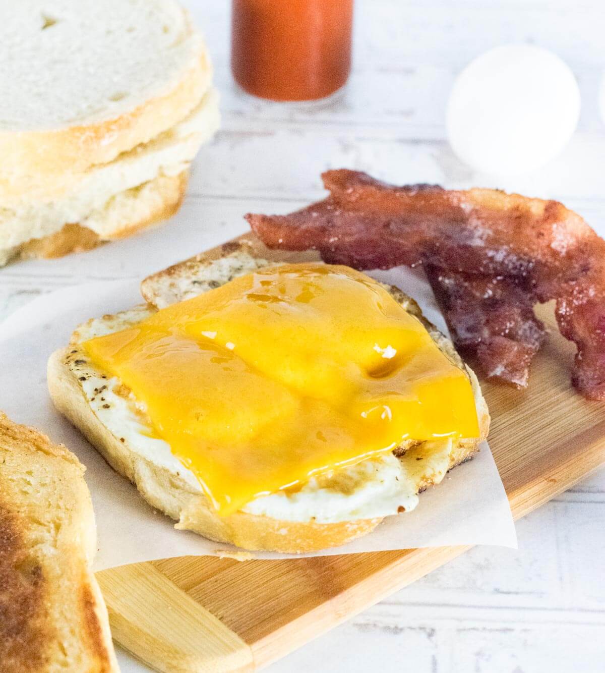 Fried Egg Sandwich toppings