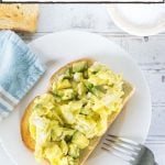 Avocado Scrambled Eggs