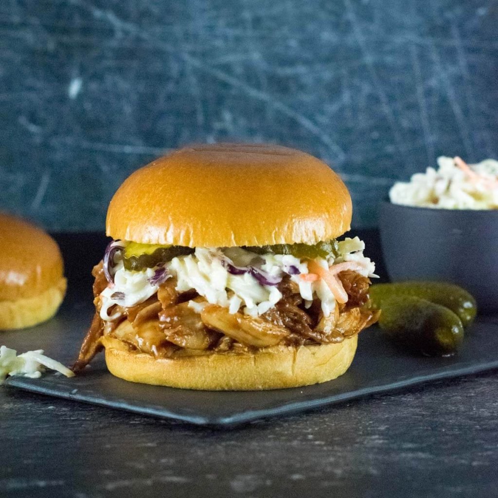 Shredded BBQ Chicken Sandwich Fox Valley Foodie