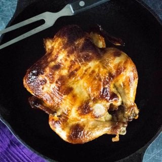 Homemade rotisserie chicken recipe