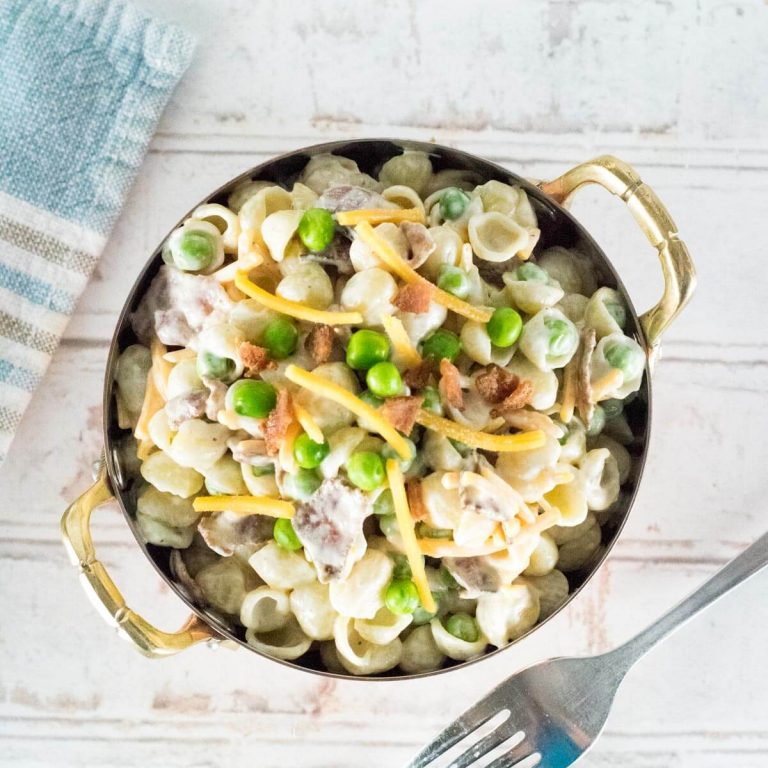 Bacon and Pea Pasta Salad Fox Valley Foodie