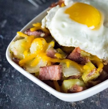 Ham and potato hash