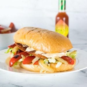 Andouille sausage sandwich recipe