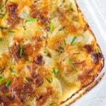 Loaded scalloped potatoes