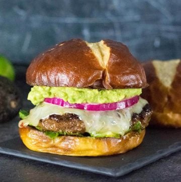 Mexican Chorizo Burger recipe