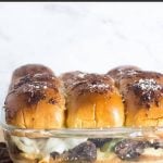 Philly Cheesesteak Sliders