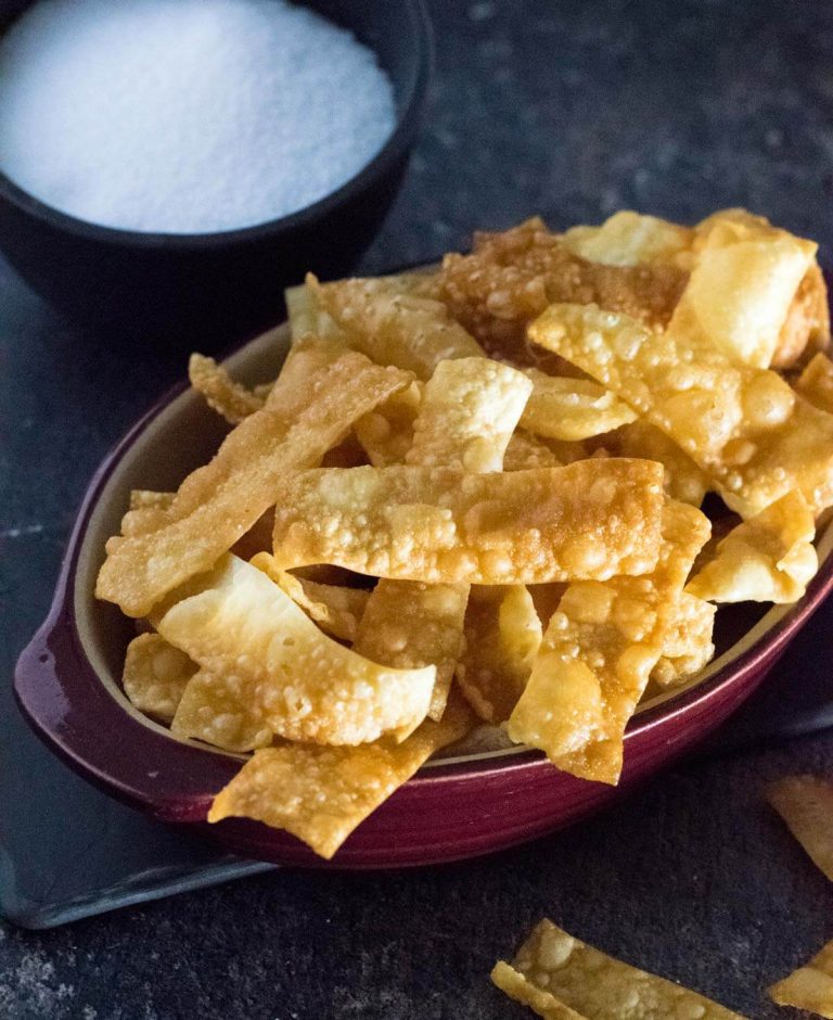Fried Wonton Strips Fox Valley Foodie