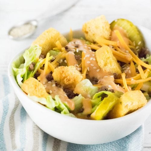 Big Mac Salad recipe