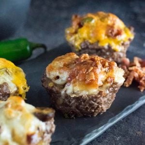 Close up look at burger bowls.