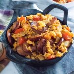 Kielbasa and rice recipe.