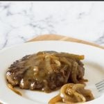 Old fashioned Salisbury steak