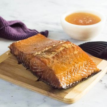 Honey smoked salmon recipe.