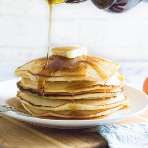 Pancake recipe without eggs.