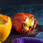 Stuffed bell peppers without rice.