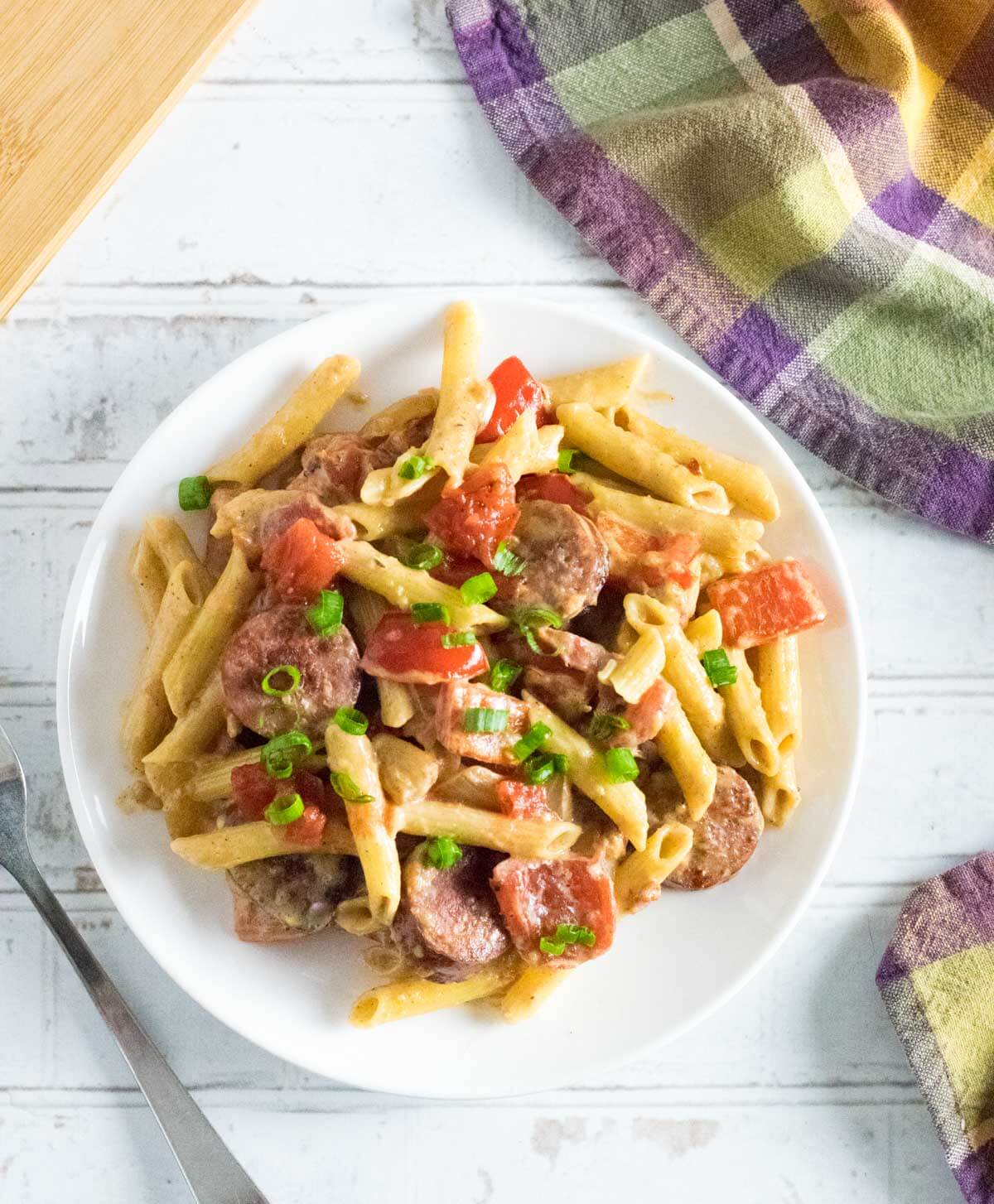 andouille sausage pasta