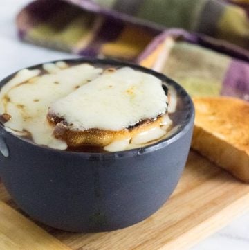 French onion soup recipe without wine.
