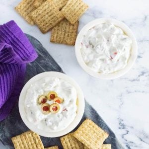 Green olive dip recipe.