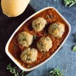 Crispy Panko breaded meatballs recipe.