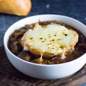 French onion soup recipe with beef.