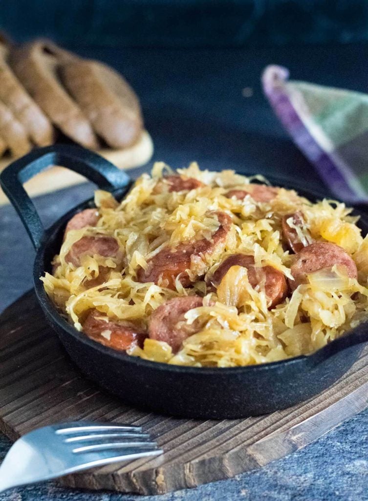 Kielbasa and Sauerkraut Fox Valley Foodie