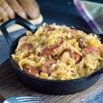 Kielbasa and sauerkraut recipe.