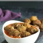 Deep fried meatballs.