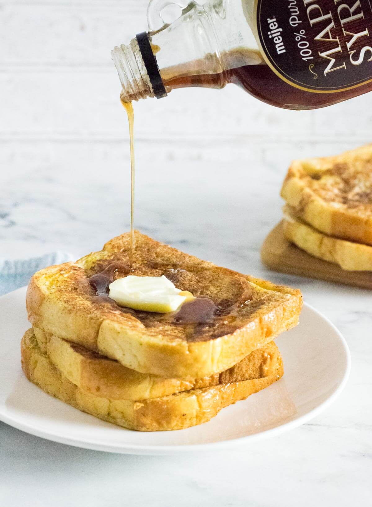 French toast without milk.