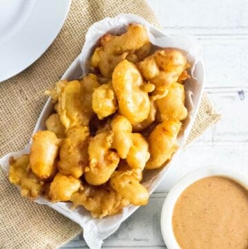 Fried cheese curds recipe.
