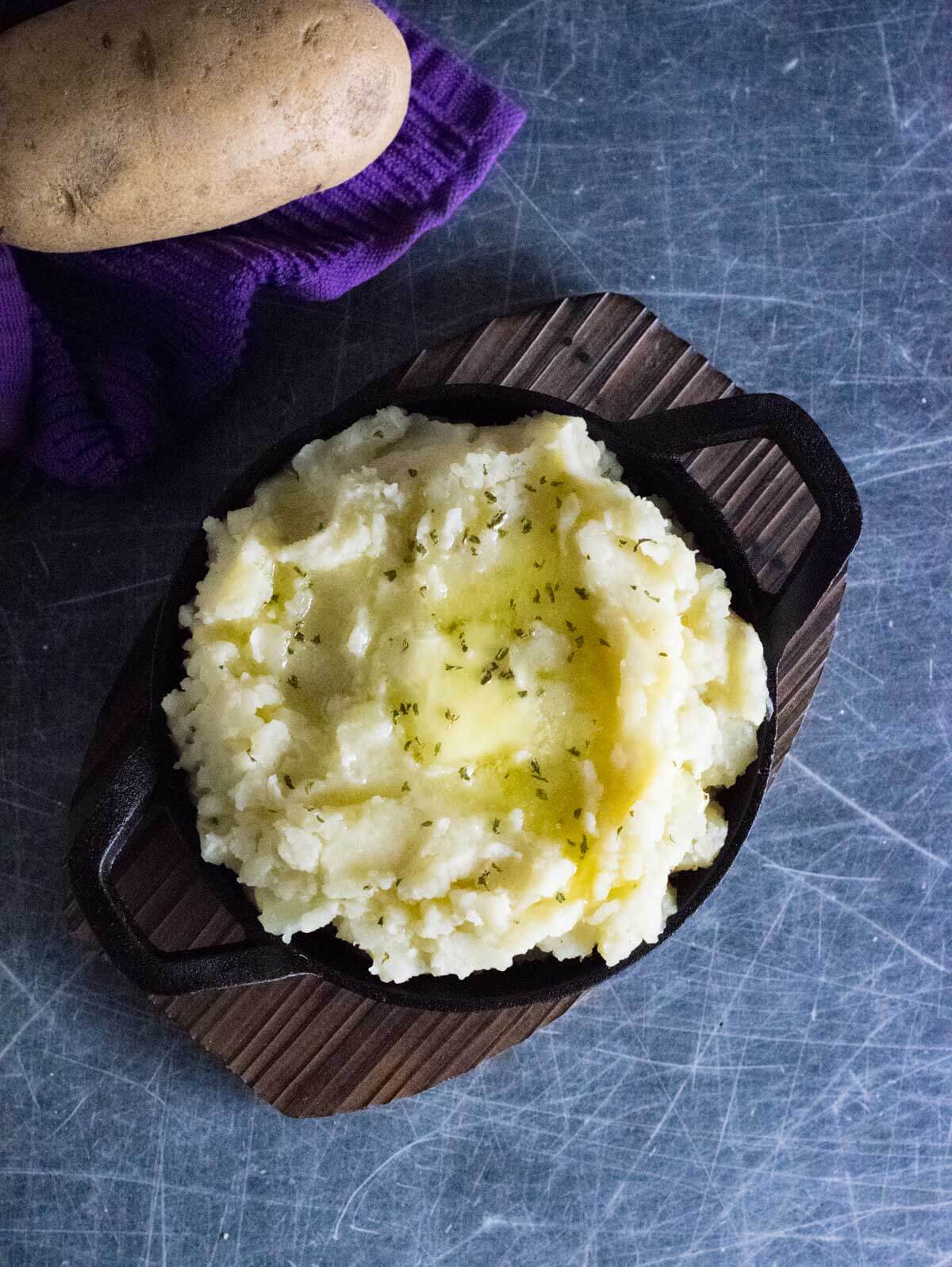 Best mashed potatoes without milk.