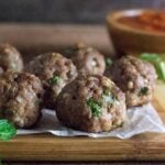 Meatball recipe without eggs.