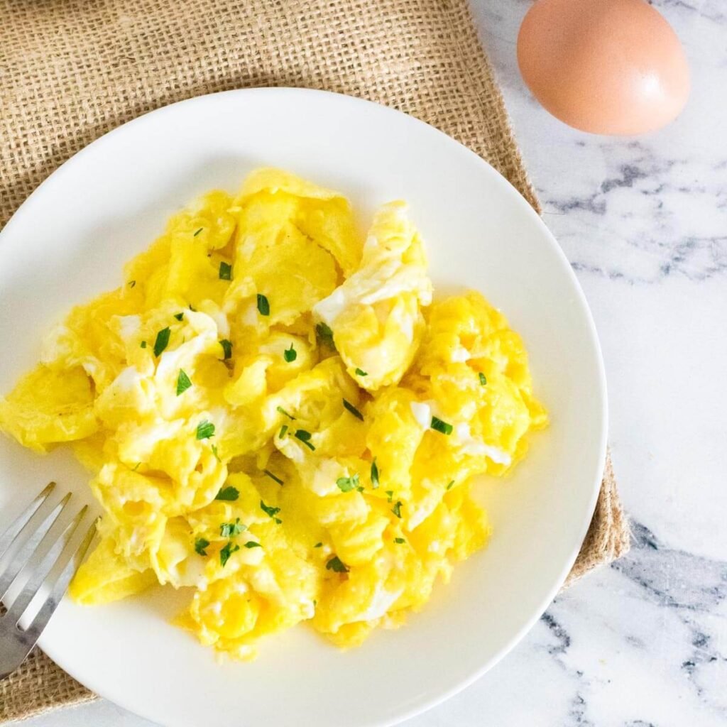 Scrambled Eggs without Milk Fox Valley Foodie