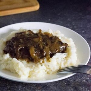 Baked cube steak recipe.