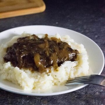 Baked cube steak recipe.