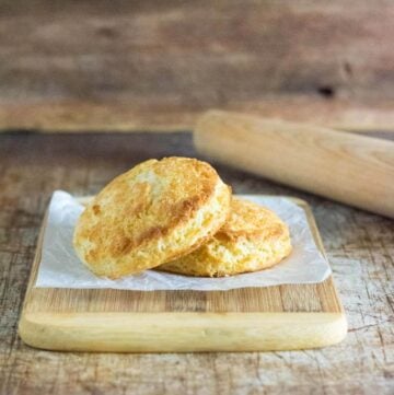 Biscuits with pancake mix recipe.