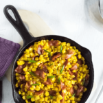 Southern Fried Corn with Bacon.
