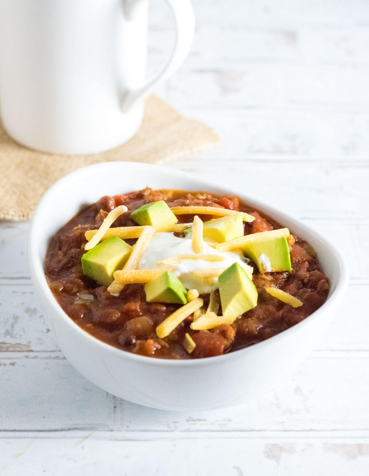 Breakfast chili.