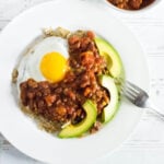 Breakfast chili recipe.