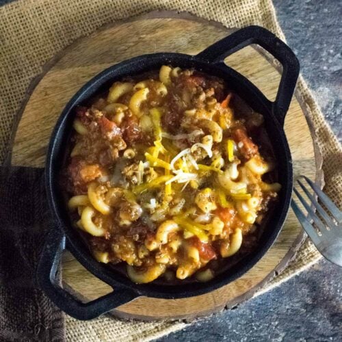 Venison goulash recipe.