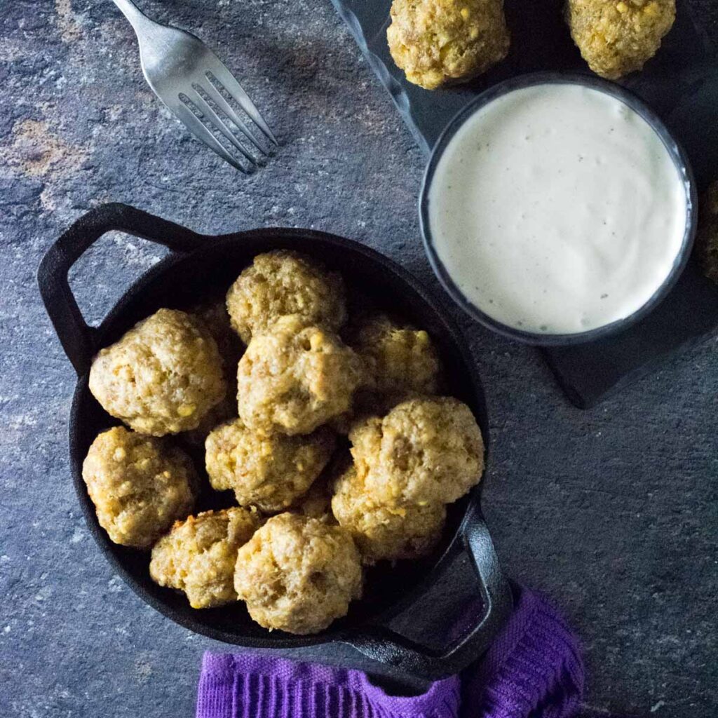 Sausage Balls without Bisquick Fox Valley Foodie