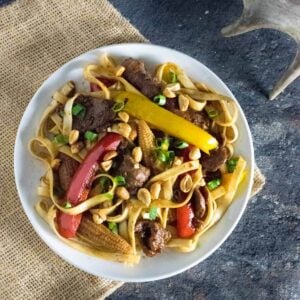 Venison stir fry recipe.