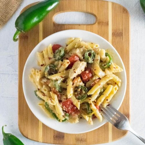 Rattlesnake Pasta recipe.