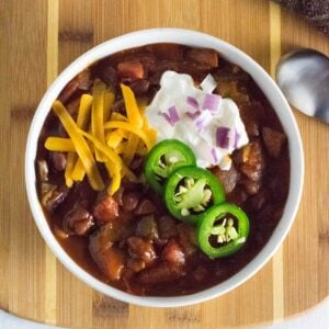 Beef Brisket Chili recipe.