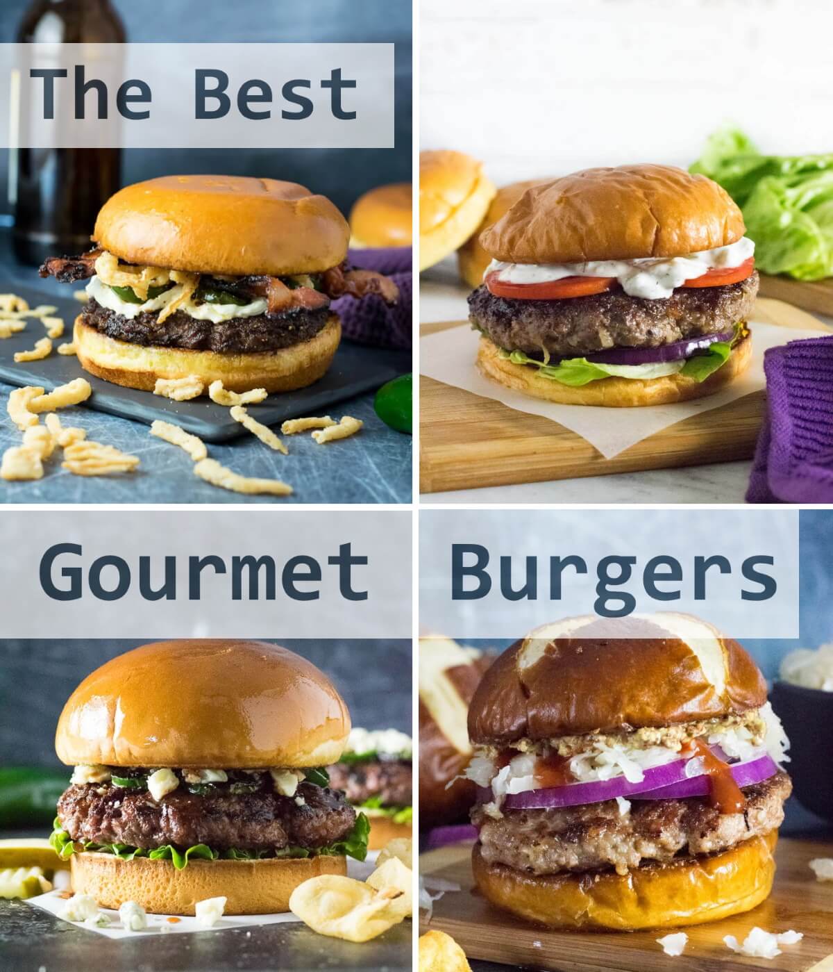 Thermisch Specimen diep 32 Best Gourmet Burger Recipes - Fox Valley Foodie