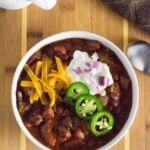 Beef Brisket Chili.