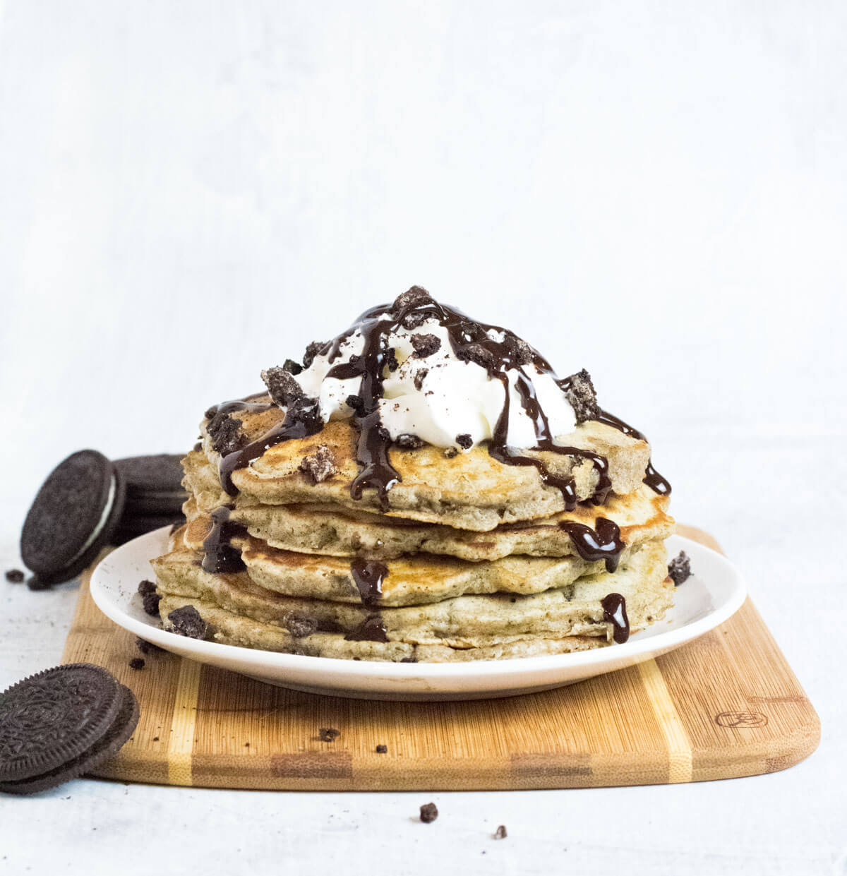 Oreo pancakes.