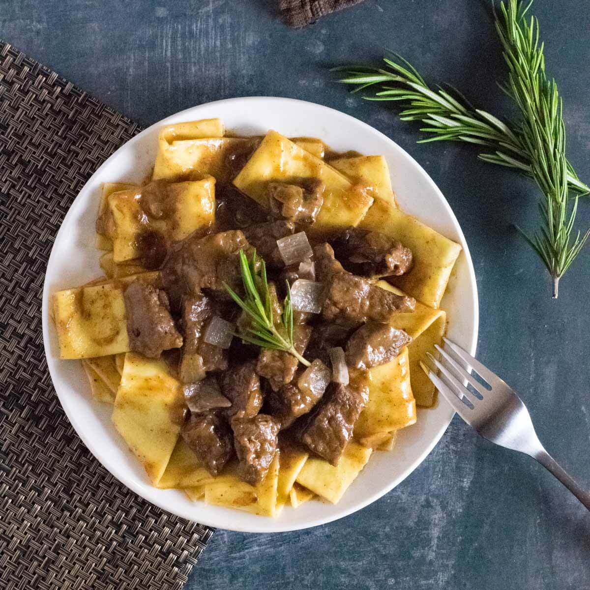 image of Steak and Noodles recipe by Fox Valley Foodie