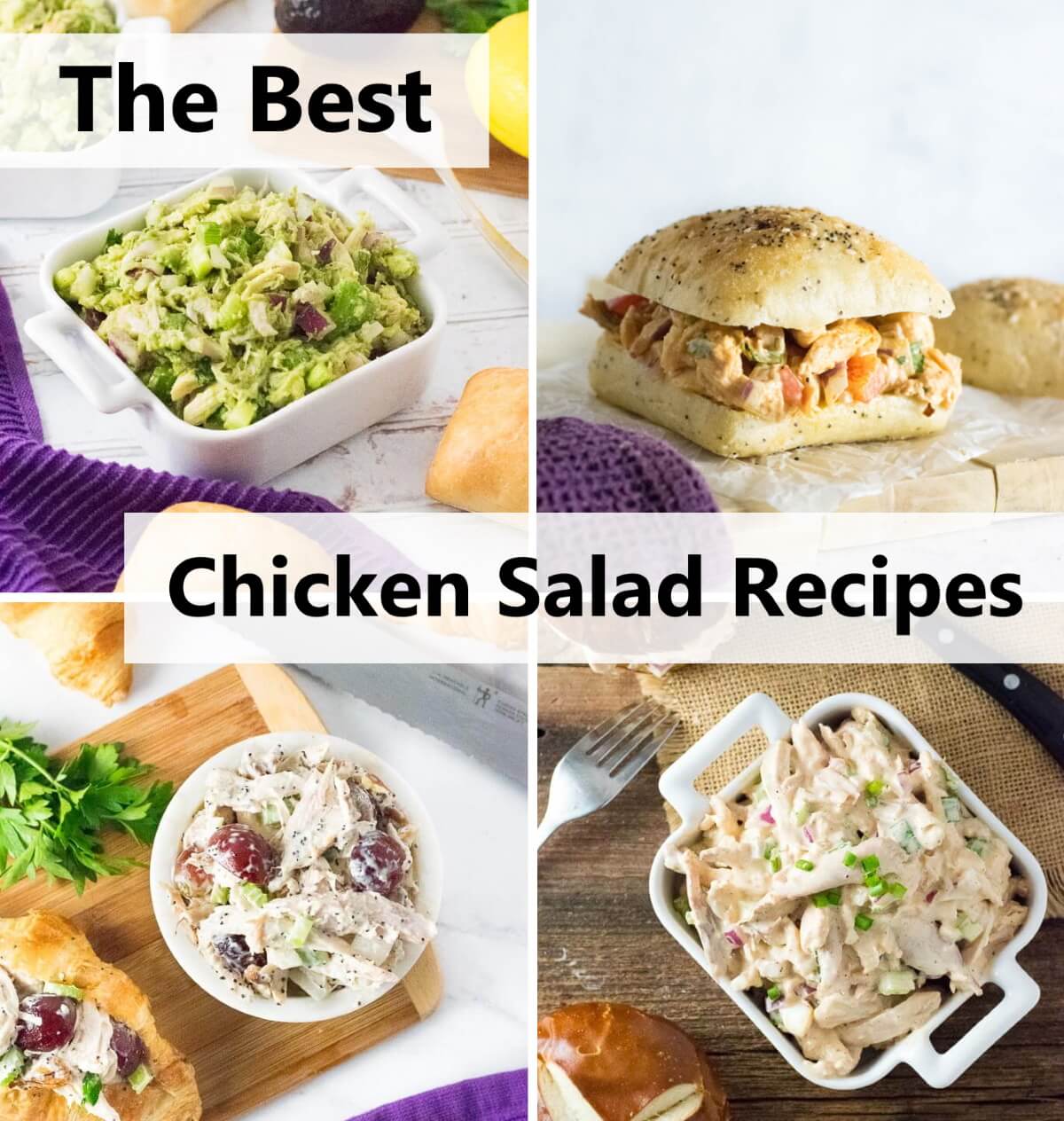 Best chicken salad recipes.