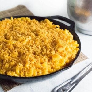 Smoked mac and cheese recipe.