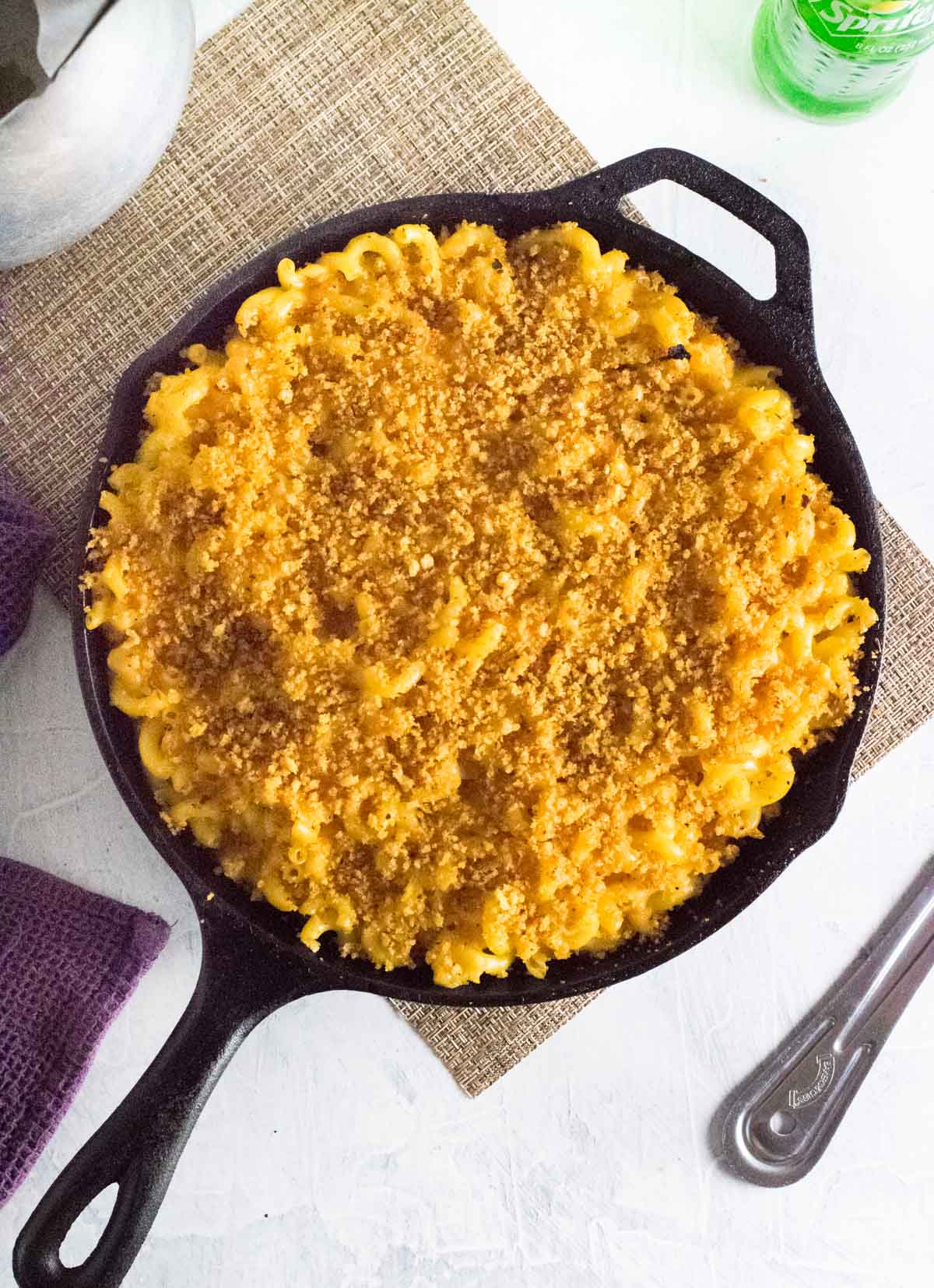 Smoked mac and cheese.